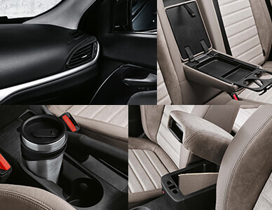 Fiat Tipo schowki